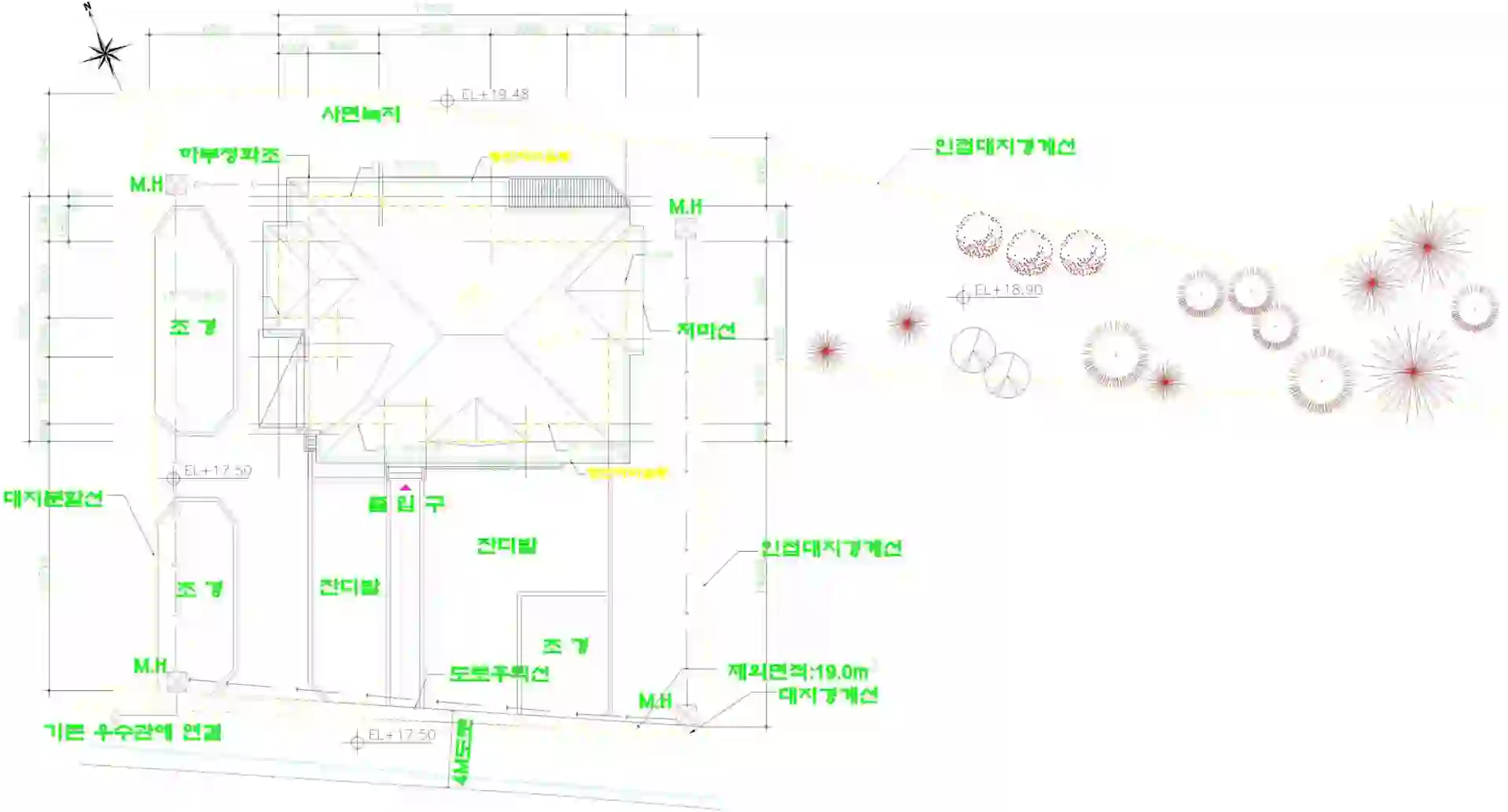 서암리 408-11 배치도 이미지